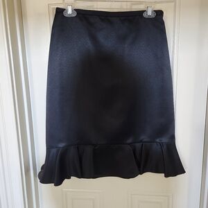 Beautiful black cocktail skirt.  Size 6.  Excellent condition.